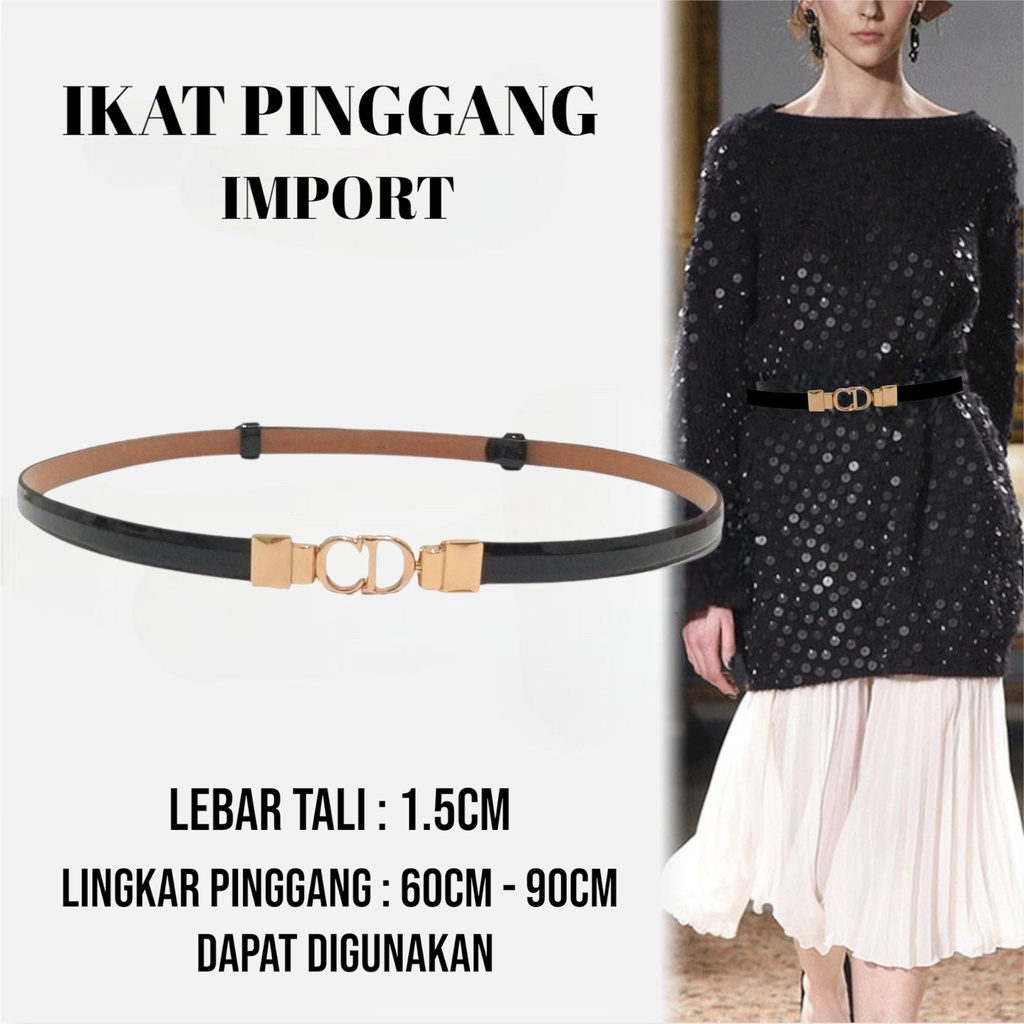 UP [SMARTGIRL]READYSTOCK TERMURAH BELT / IKAT PINGGANG WANITA IMPORT 01080-01087