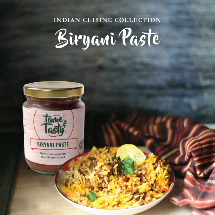 

Terlaris ✨ - Bumbu Masak Instan India Biryani Tame&Tasty - 250g 2.1.23