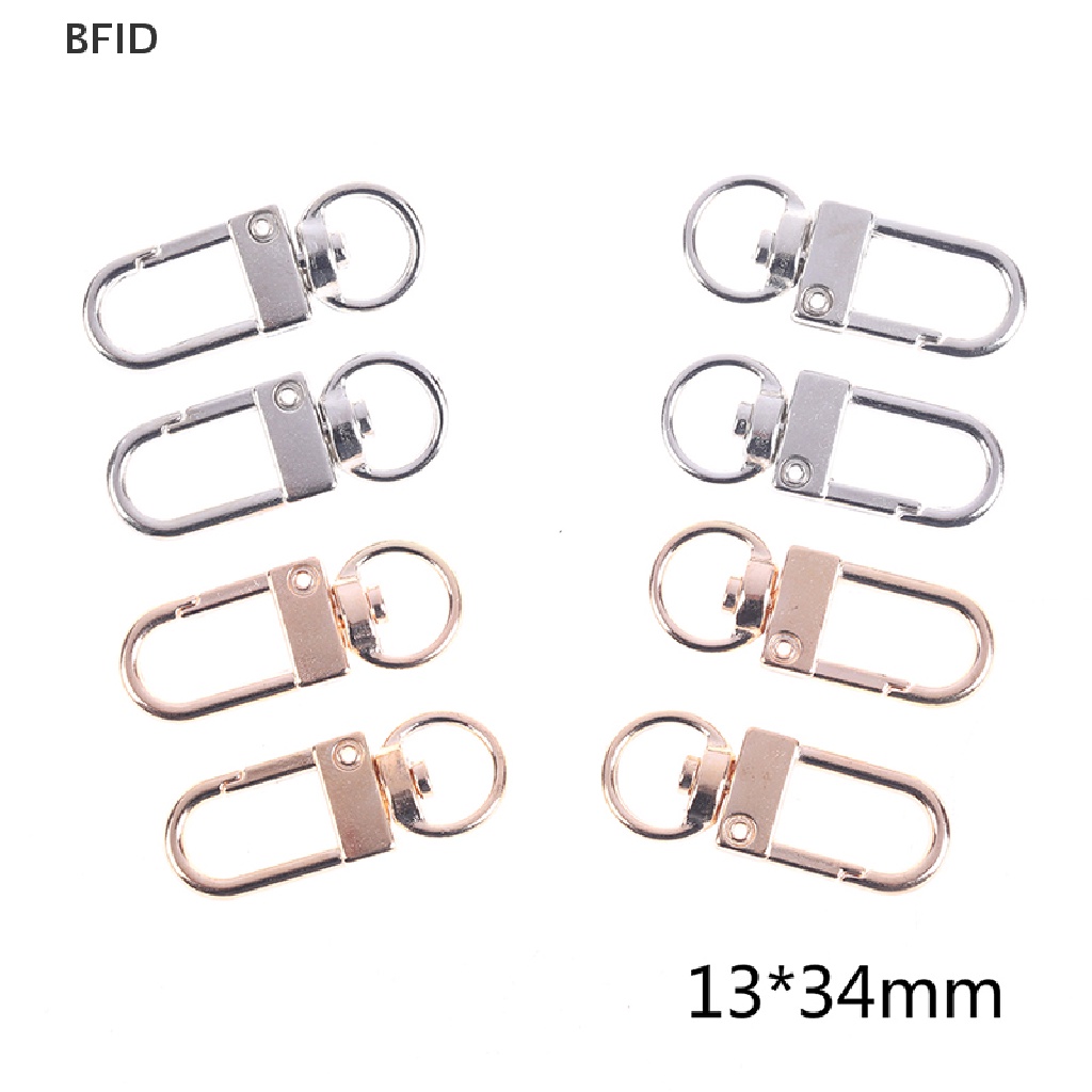 [BFID] 10pcs Kait Lobster Clasp 13 * 34mm Untuk Rantai Kalung &amp; Gelang Membuat Perhiasan DIY [ID]