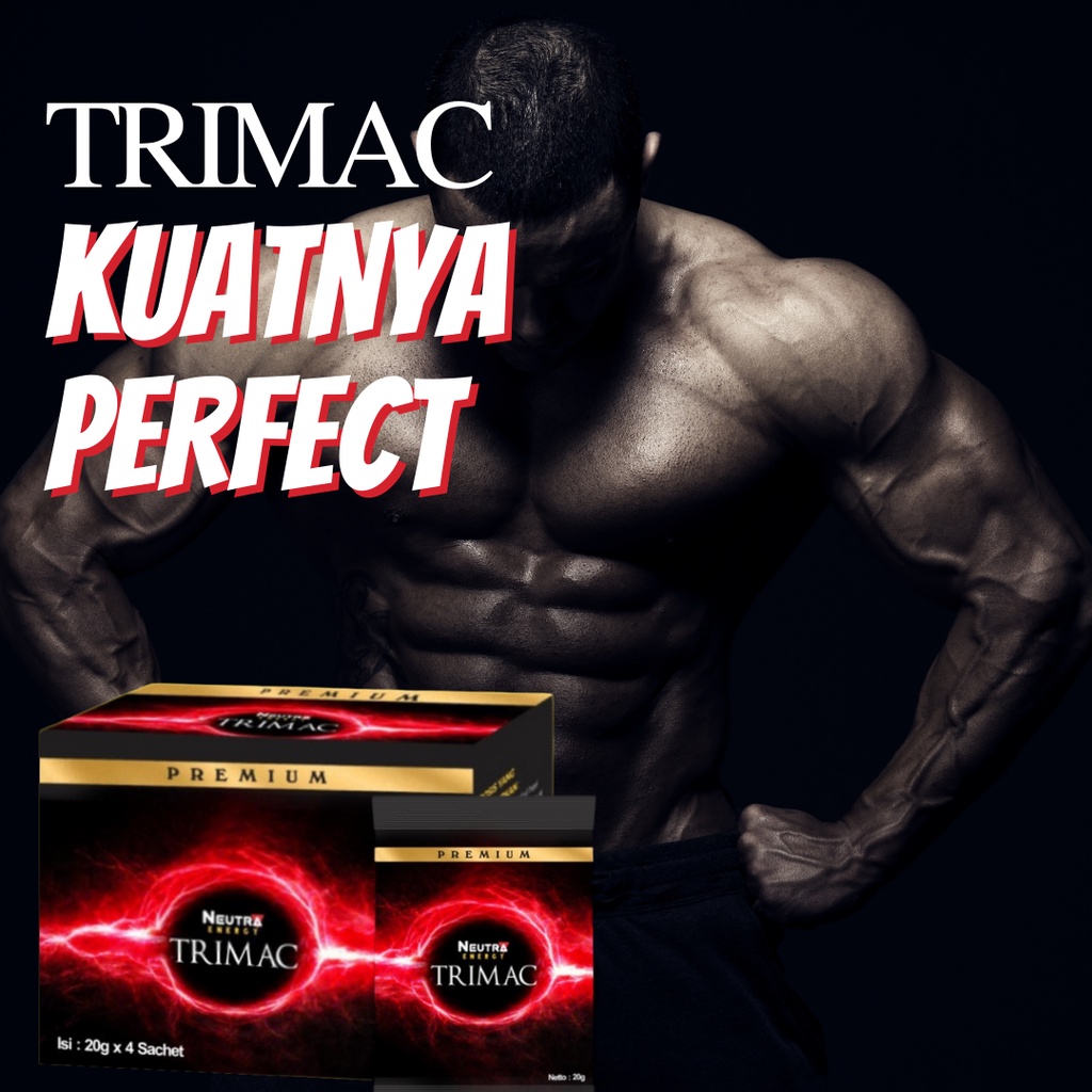 Trimac Obat Herbal Ejakulasi Dini Pria Andropause Alami Obat Impotensi Pria Dewasa Penambah Kesuburan