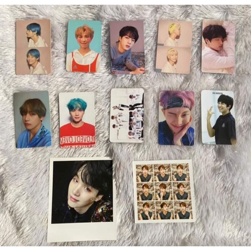 BTS OFFICIAL Photocard PERSONA WINGS SUGA YNWA LY LOVE YOURSELF HYYH TEAR ANSWER F HER V PERSONA DAR