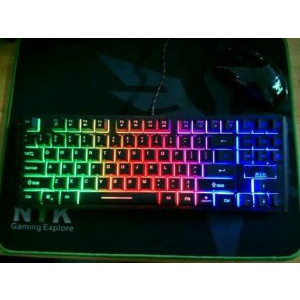 Keyboard Gaming Game NYK ERIS K06 K-06 TKL RGB New