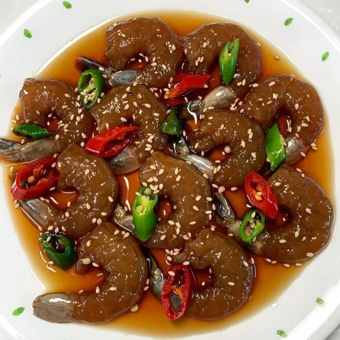 

GAN SAEU JANG / UDANG KECAP FERMENTASI KOREA TERSEDIA 2 RASA BS PILIH