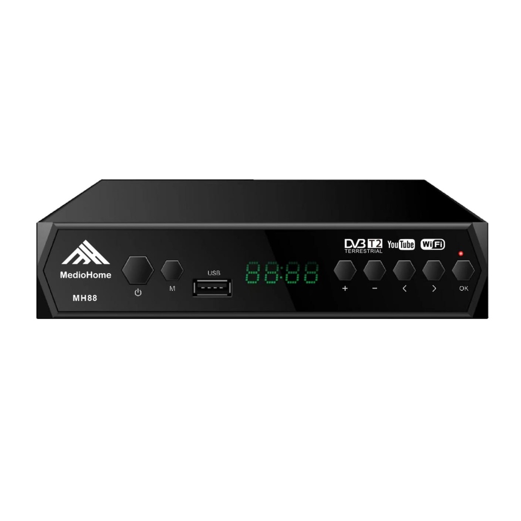 AZ SET TOP BOX  STB TV DIGITAL / PENERIMA SIARAN TV FULL HD DVB-T2 MEDIOHOME