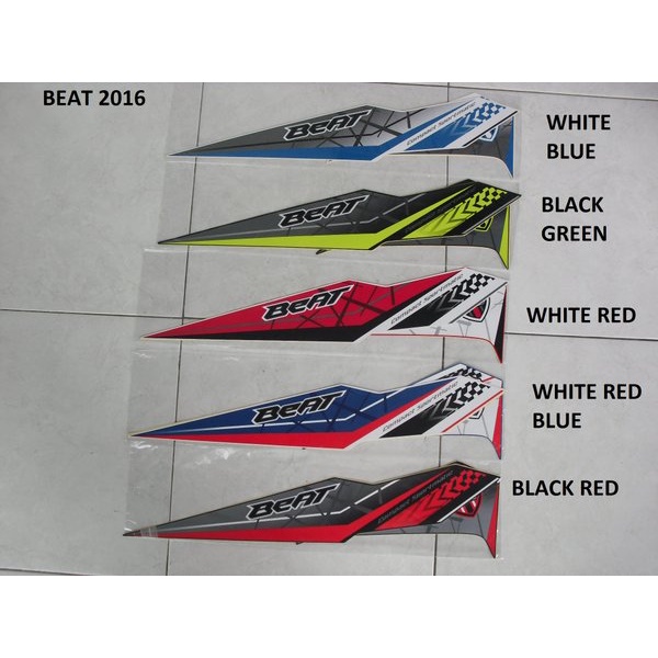 STICKER STRIPPING BEAT FI 2016 (Lis Body Motor Beat)