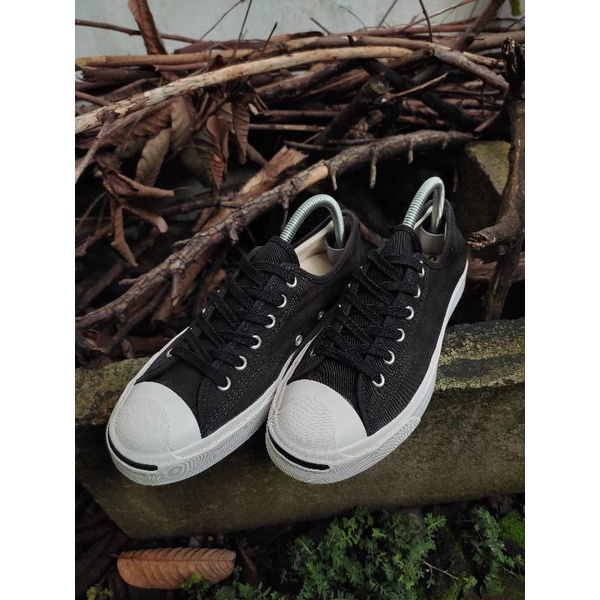 Converse Jack Purcell Ox Canvas Black White Second Original