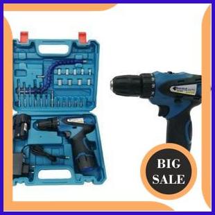 accessories Benz Bor Baterai 12V BZ8004 Set - Cordless Drill 12 Volt - Boor Batre 2ZJN23