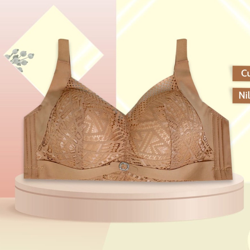Push Up Bra Sorex Exclusive Tanpa Kawat Busa Tebal 34-40 Sorex CA052