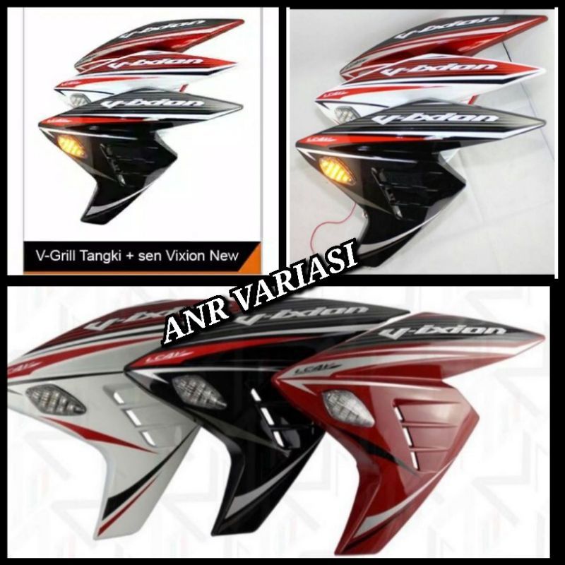 Sayap kecil mini new vixion + sein grill sayap tanki NVL NVA 2013-2016