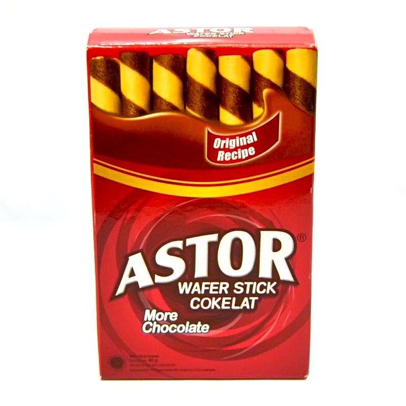 

Astor Wafer Stick Coklat 40Gr