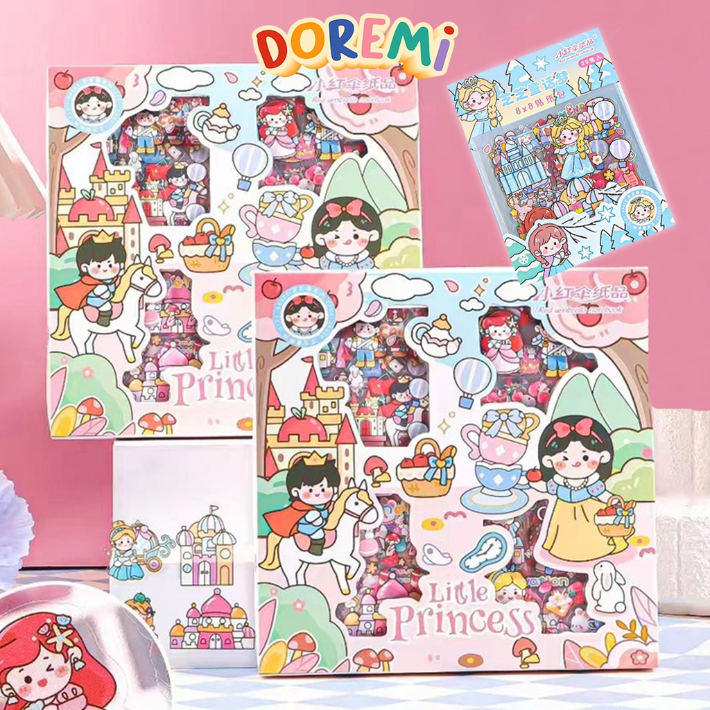 

DOREMI Sticker Aesthetic Momo Stiker Kartun Karakter Korea Waterproof Deco Tumbler Lucu Pack