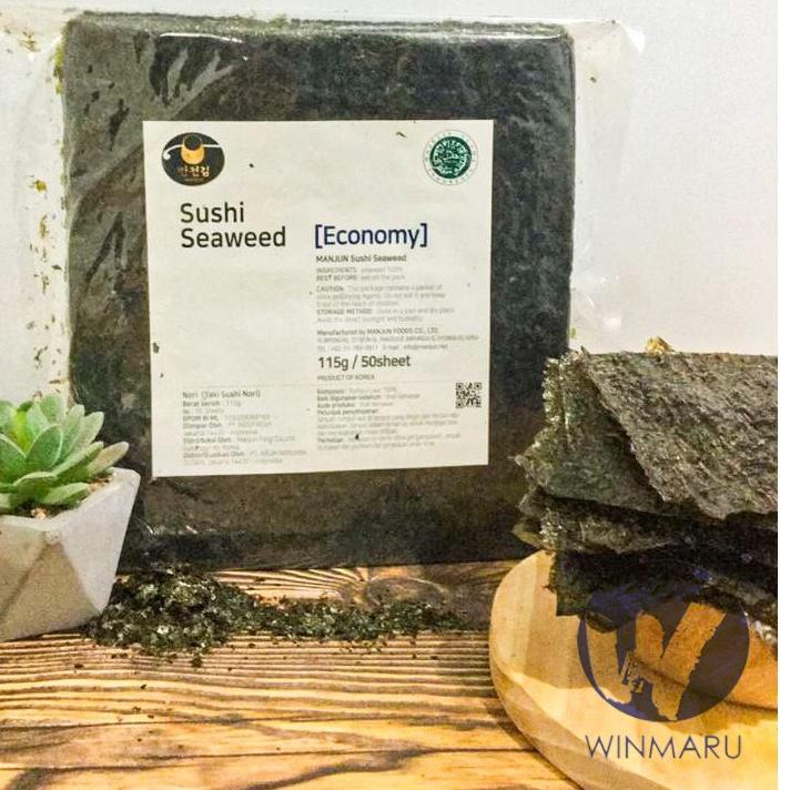 

AIL584 Manjun Sushi Nori Grade Economy - 50 sheets |