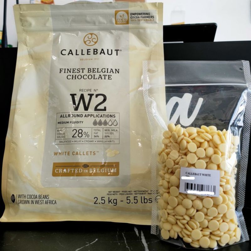 

Callebaut white 250gr