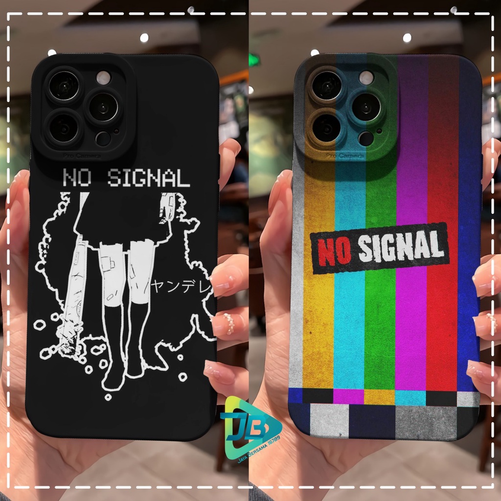 CUSTOM CASE SOFTCASE SILIKON PROCAMERA NO SIGNAL CUSTOM OPPO A3S A1K A5S A7 A37 NEO 9 A15 A15S A16 F1S A59 A96 A52 A92 A31 A8 A33 A53 A9 A5 2020 JB6716