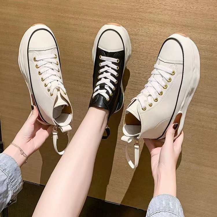 Free BOX Sepatu Sneakers Wanita Import Sepatu Kanvas Wanita Kasual Polos Tali Premium Quality Sepatu Casual Sneakers Wanita Sport Shoes G012