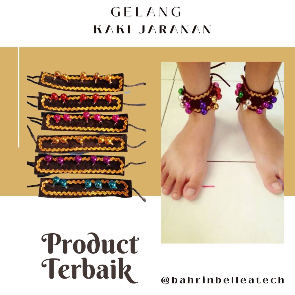 Jual Gelang Kaki Jaranan Krincingan Kaki Jaranan Klinting Jaranan Gelang Kaki Klinting