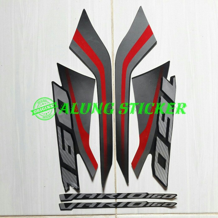 

TERLARIS | stiker striping motor honda vario 160 2022 abu-doff