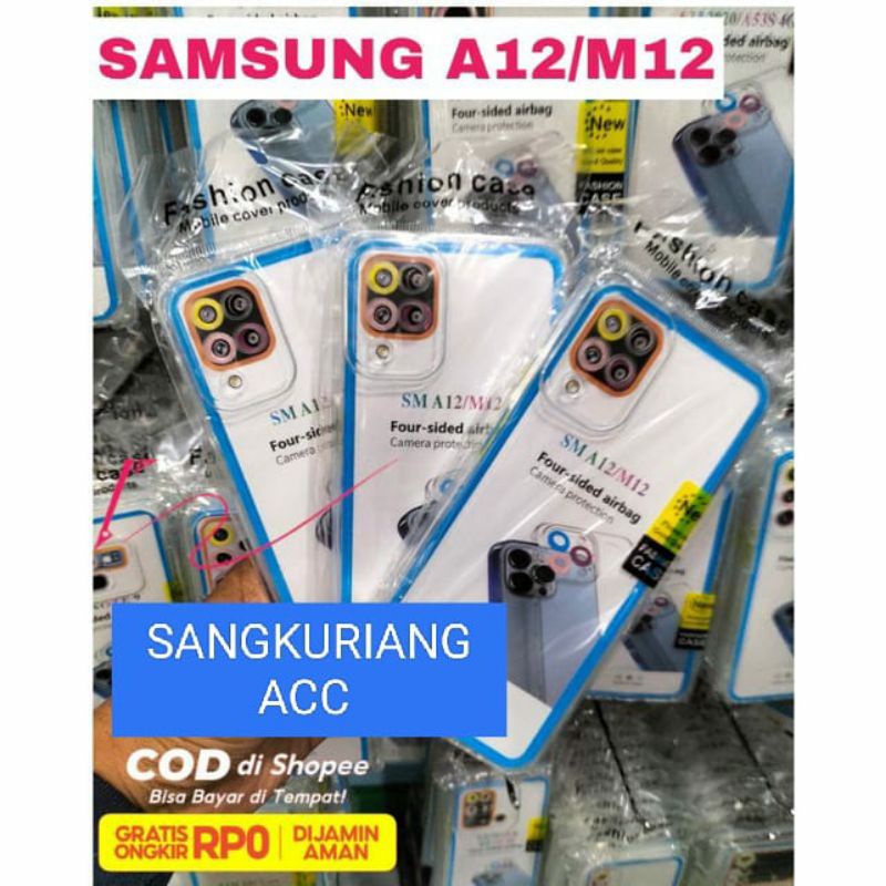 Softcase Slicon Bening Transparan Samsung A12/M12