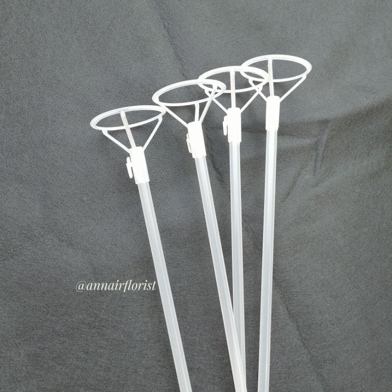 Stik balon+cup besar untuk balon PVC