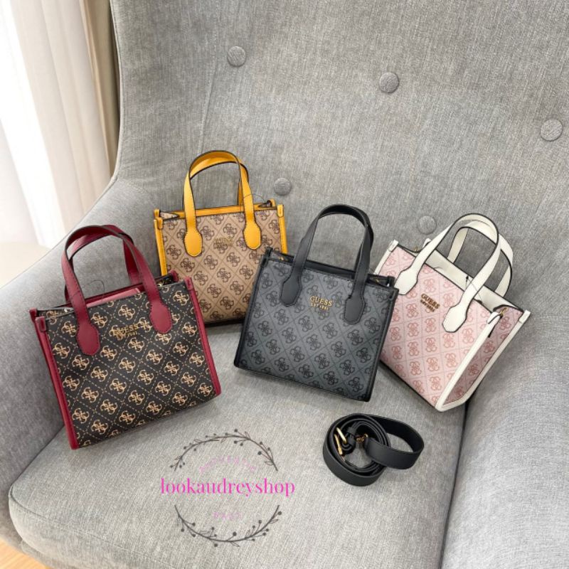 [100% ORIGINAL] GUESS Ardene Quilted Tote Bag | Tas Guess | Tas Wanita | Tas Selempang Wanita | Tas 