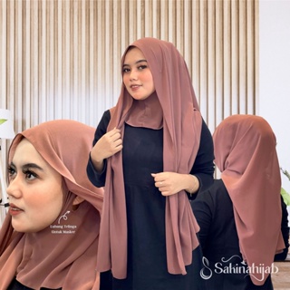Hijab Pashmina Oval 3in1 Instan Masker Ayura Inner Ninja Ceruty Babydoll Ultimate