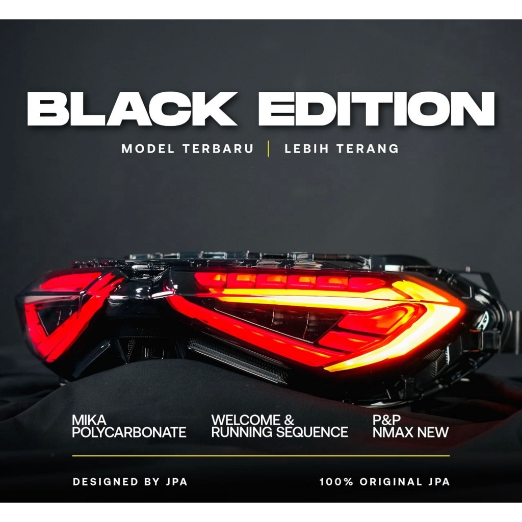 Lampu Stoplamp Belakang JPA Black Edition Yamaha Nmax New 2020-2023 PNP Model Transformer - Autovin