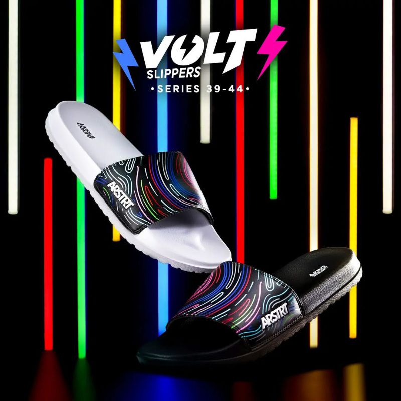 Aerostreet Volt Slippers Sandal Slop Kasual