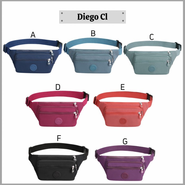 keylinshop Tas yuesite original DIEGO CL waistbag & bumbag