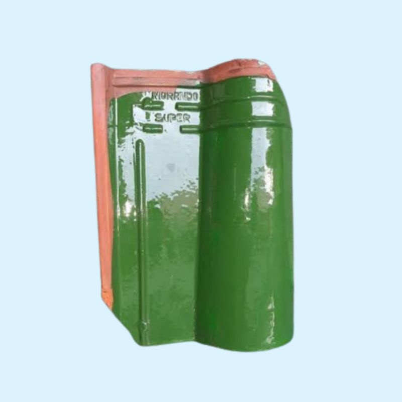 Jual GENTENG MORANDO GLAZUR HIJAU-GENTENG MURAH BERKUALITAS | Shopee