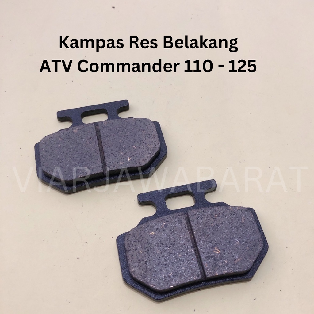 Disc Pad - Kampas Rem BELAKANG ATV Commander 110-125 Hunter 150 / Kampas Rem Cross X 70 / ATV Depan 