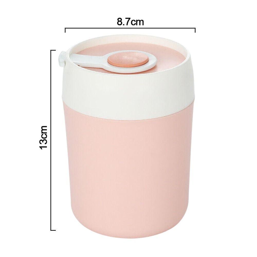 Solighter Food Thermal Jar Portable Breakfast Tableware Thermal Vacuum Cup