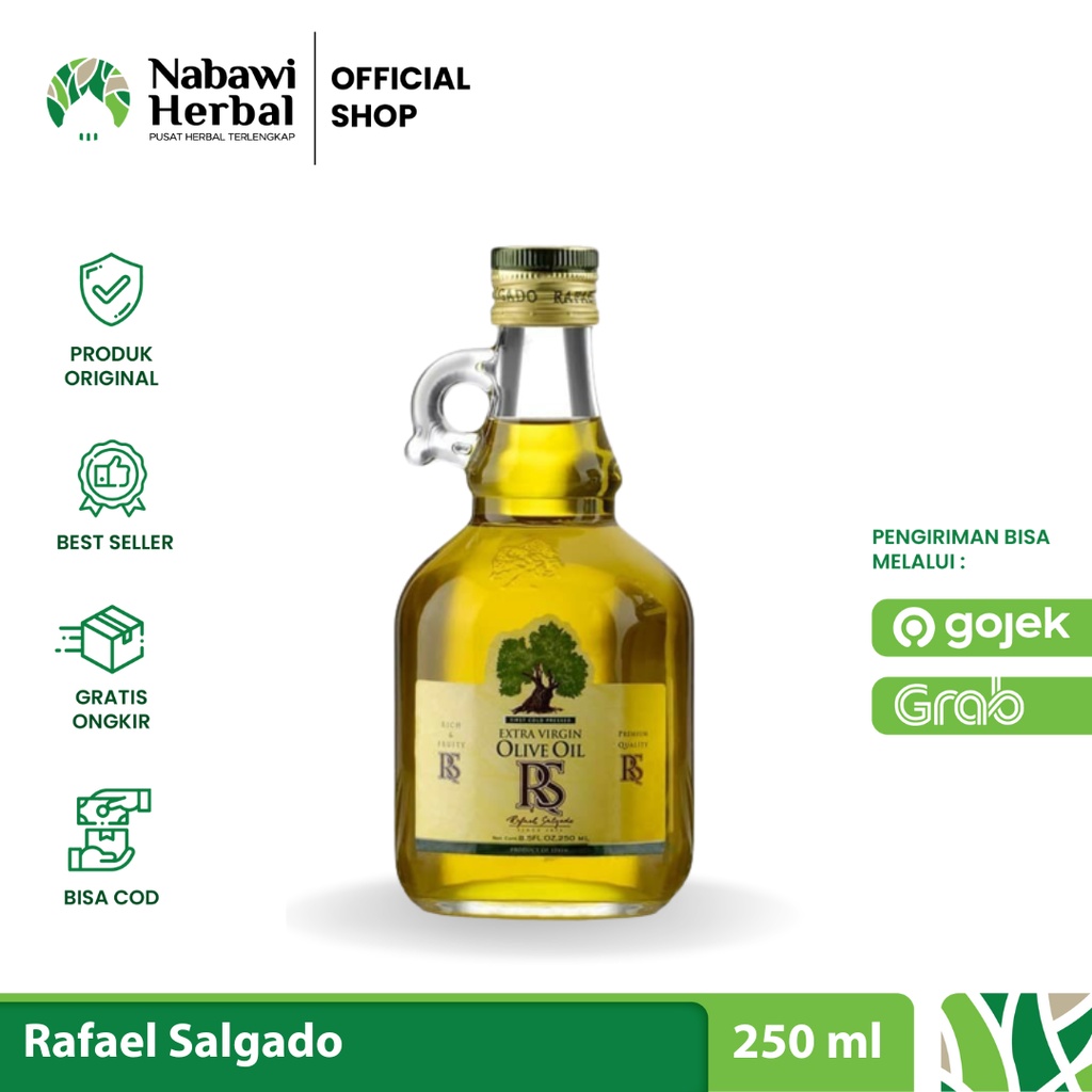 

RAFAEL SALGADO - Minyak Zaitun RS Extra Virgin Olive Oil 250 ml