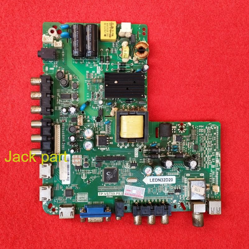 MB MAINBOARD MOTHERBOARD TV LED POLYTRON PLD32T552 PLD 32T552 PLD32D552 PLD 32D552