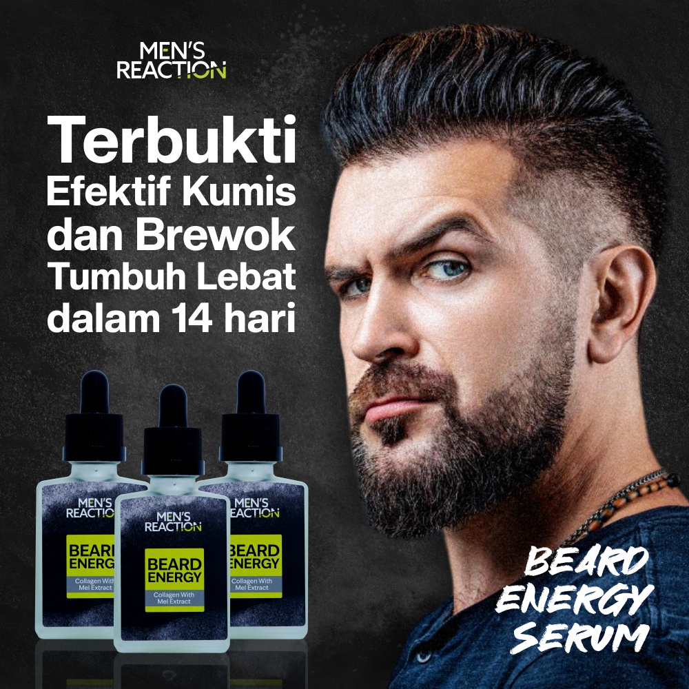 Beard Energy Serum - Serum Brewok By Mens Reaction