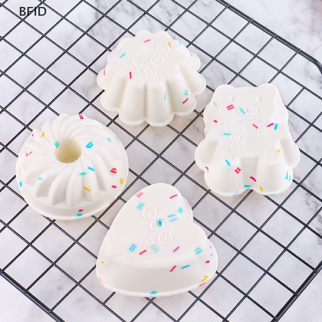 [BFID] Cetakan Kue Silikon Lucu Muffin Cupcake Dapur Baking Mold DIY Cake Tools [ID]