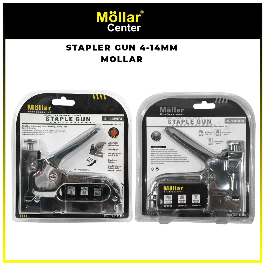 

Staples Gun 1 way Steples Tembak Stapler Hekter Heckter Nail Jok Tacker