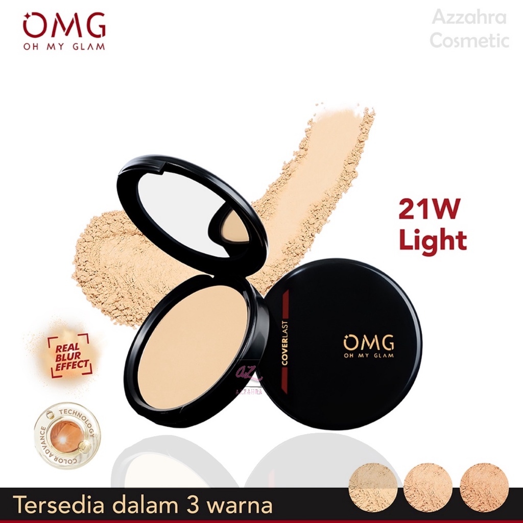 OMG Oh My Glam Coverlast Two Way Cake - 12gr