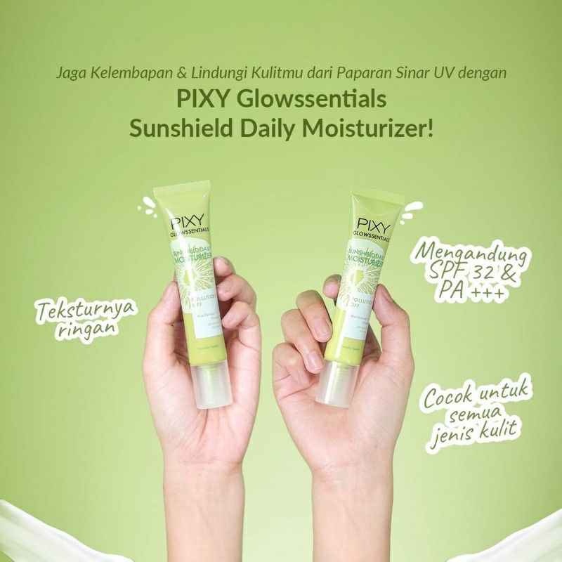 PIXY GLOWSSENTIALS SUNSHIELD DAILY MOISTURIZER SPF 32 PA+++