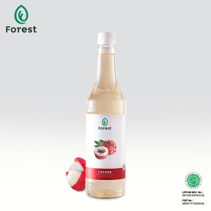 

FOREST SYRUP LYCHEE - SIRUP RASA LYCHEE - 720 ML