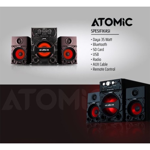 Niko Active Speaker Bluetooth + USB Atomic / CLASSIC / BEAT USB BLUETOOTH