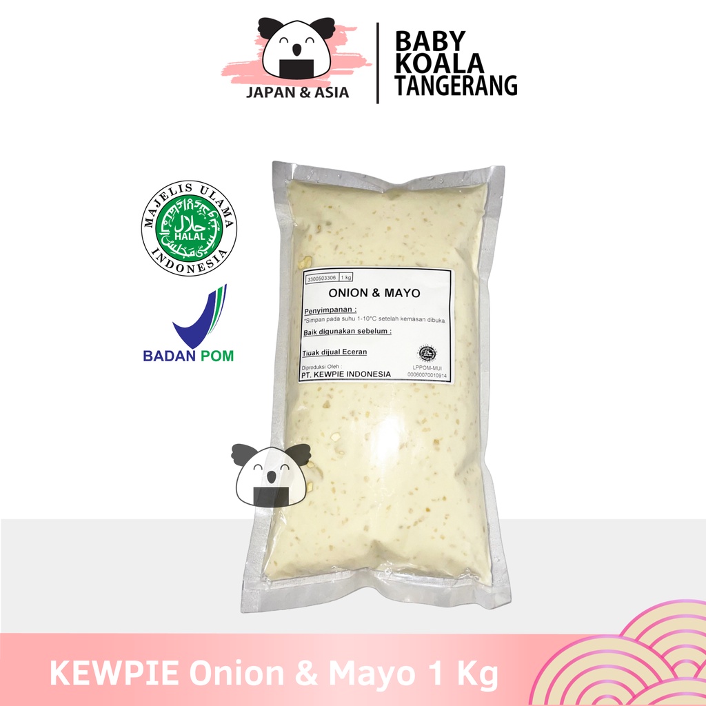 

KEWPIE Cooking Sauce Onion Mayo 1 Kg │ Mayonaise.