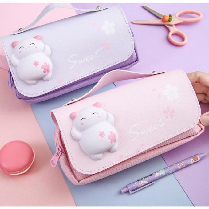 

Kotak pensil squishy tenteng lucu, Kotak pensil besar