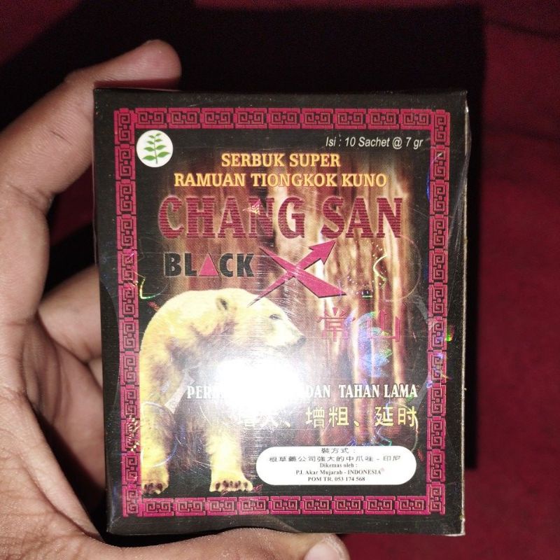 CHANGSAN BLACK serbuk