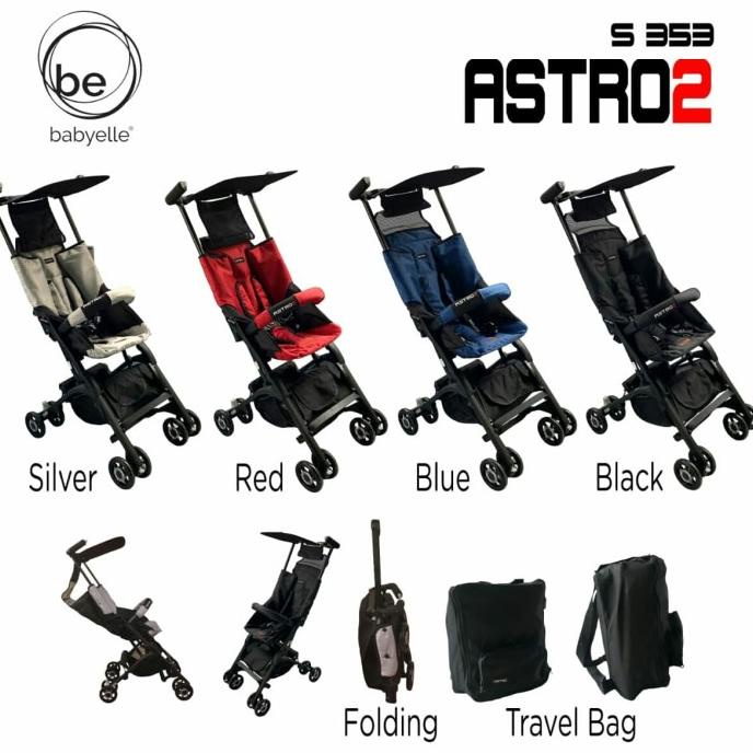 Stroller Baby Elle Astro/Stroler Bayi Cabin Size/Kereta Dorong Bayi