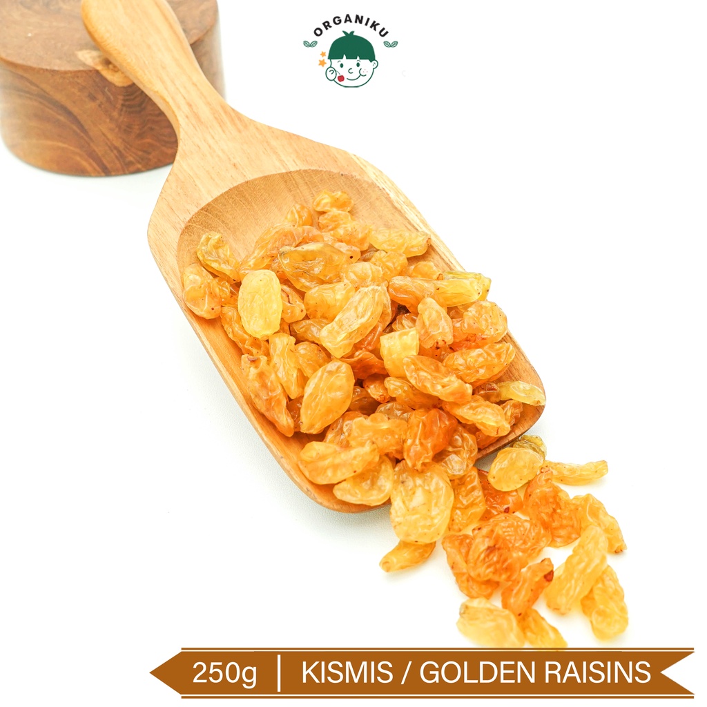 Golden Raisins / Yellow Raisins/ Kismis Kuning 100g, 250g