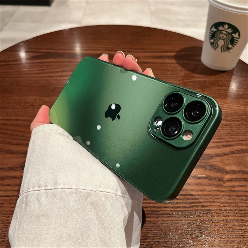 Casing Lensa Perlindungan Kamera Mewah iPhone 14 Pro Max Plus Casing Iphone13 12 11 Pro Max Kaca hard back cover Dengan logo Apple aesthetic case Perlindungan shockproof Tertutup Penuh