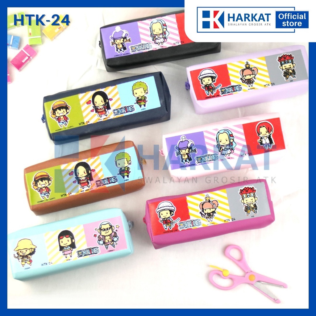

Kotak Pensill One Piece KOTAK PENSIL motif UNIK LUCU Tempat Pensil Resleting Kotak Pensil Karakter Anak HATAKA HTK 24