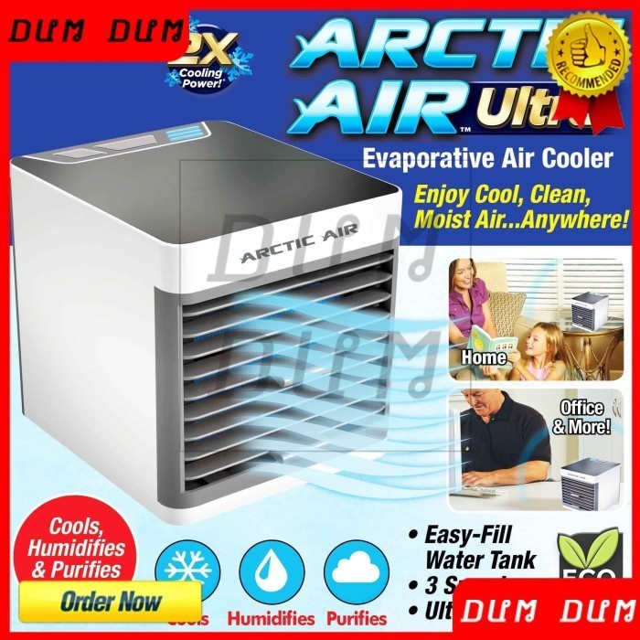 ac mini PENDINGIN RUANGAN ARCTIC AIR ULTRA 2X MINI PORTABLE AC COOLING POWER (H1Y2) kipas angin pend