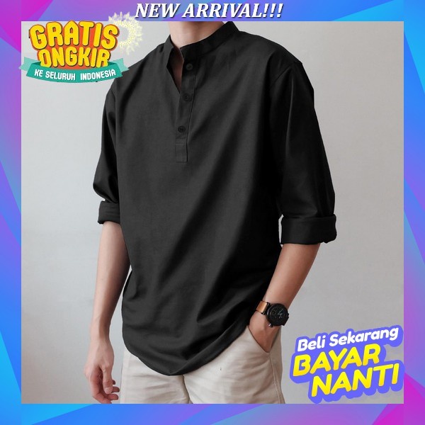 Koko Dewasa Koko Pendek Koko Al Bagus Koko Dewasa Terbaru 2023 Baju Koko Pria Dewasa Kekinian Bahan 