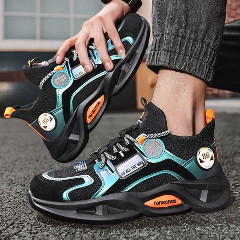 112501 Sepatu Sneakers Pria Fashion Keren No Box
